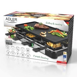 Grill Adler AD 6616 Stal nierdzewna Czarny Adler