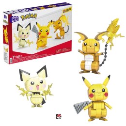 Klocki Mega Construx Pokemon GYH06 Pikachu 3w1 MATTEL