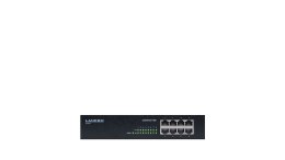 Lancom Systems GS-1108P Nie zarządzany Gigabit Ethernet (10/100/1000) Obsługa PoE Czarny LANCOME