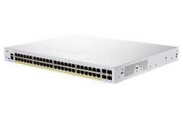 Cisco CBS350-48FP-4G-EU łącza sieciowe Zarządzany L2/L3 Gigabit Ethernet (10/100/1000) Srebrny Cisco