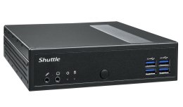 Shuttle DL30N komputer typu barebone Wielkość PC 1.35L Czarny N100 Shuttle