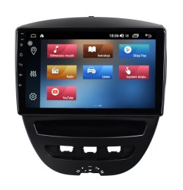 RADIO NAWIGACJA GPS CITROEN C1 2005-2014 ANDROID AUTO NAWIGACJE