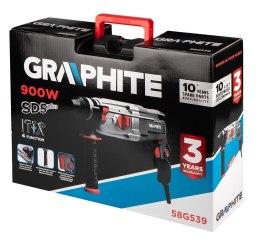 Graphite 58G539 młot udarowo-obrotowy GRAPHITE