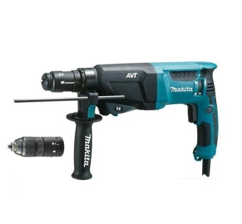 MAKITA.MŁOTOWIERTARKA 800W HR2631FT AVT, 2,4J, DODATKOWY UCHWYT MAKITA