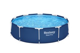 Bestway Steel Pro 56677 / 23 basen zewnętrzny naziemny Basen ramowy W kształcie okręgu 4678 l Niebieski Bestway