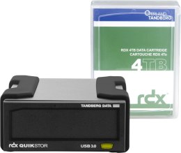 Tandberg RDX External drive kit with 4TB USB3+ TANDBERG DATA