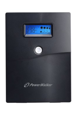 POWER WALKER UPS LINE-IN VI 3000 SCL FR 3000VA, 4X 230V PL, RJ11/45, USB, LCD POWER WALKER