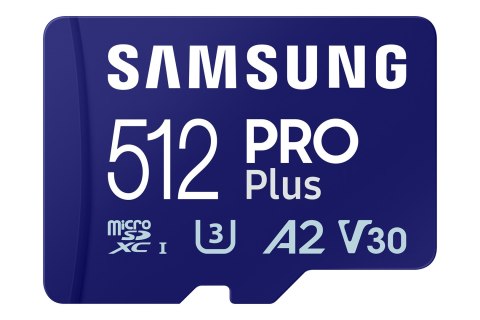 Samsung microSDXC 512GB PRO Plus 2023 + czytnik Samsung