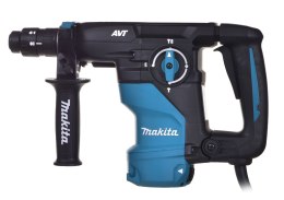 Młot udarowo-obrotowy MAKITA HR3012FCWJ SDS-Plus 3,9J 1050W AVT MAKPAC + odpylacz DX11 Czarny, Niebieski MAKITA