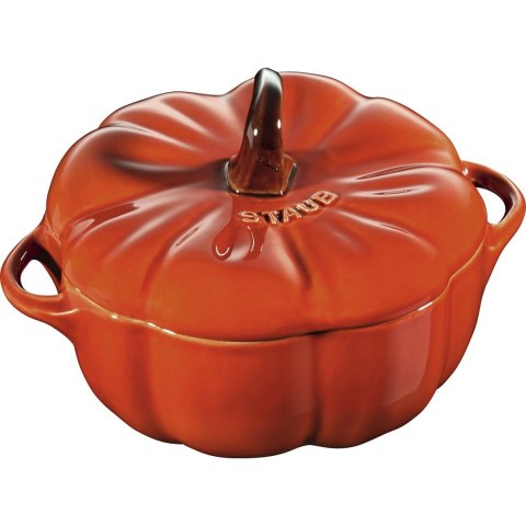 Garnek ceramiczny Mini Cocotte okrągły dynia STAUB Special cocotte 40511-554-0 - 700 ml pomarańczowy ZWILLING