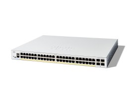 Cisco C1200-48P-4X łącza sieciowe Zarządzany L2/L3 Gigabit Ethernet (10/100/1000) Biały Cisco