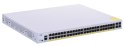 Cisco CBS350-48P-4X-EU łącza sieciowe Zarządzany L2/L3 Gigabit Ethernet (10/100/1000) Srebrny Cisco