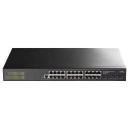 Cudy GS2024S2 łącza sieciowe Zarządzany L2/L3 Gigabit Ethernet (10/100/1000) 1U Czarny CUDY