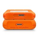 LaCie Rugged Mini zewnętrzny dysk twarde 2 TB 5400 RPM Micro-USB B 3.2 Gen 1 (3.1 Gen 1) Pomarańczowy, Srebrny LACO