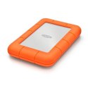 LaCie Rugged Mini zewnętrzny dysk twarde 2 TB 5400 RPM Micro-USB B 3.2 Gen 1 (3.1 Gen 1) Pomarańczowy, Srebrny LACO