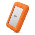 LaCie Rugged Mini zewnętrzny dysk twarde 2 TB 5400 RPM Micro-USB B 3.2 Gen 1 (3.1 Gen 1) Pomarańczowy, Srebrny LACO