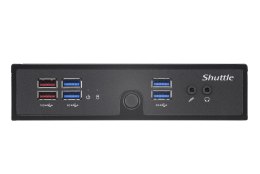 Shuttle DS50U7 komputer typu barebone Wielkość PC 1.3L Czarny i7-1355U Shuttle