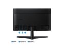 Samsung LF24T370FWR monitor komputerowy 61 cm (24") 1920 x 1080 px Full HD LCD Czarny Samsung