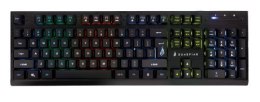 SureFire KingPin X2 klawiatura Gaming USB QWERTY US English Czarny, Metaliczny Surefire