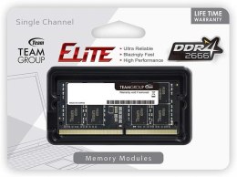 Team Group Elite TED48G2666C19-S01 moduł pamięci 8 GB 1 x 8 GB DDR4 2666 Mhz TEAMGROUP