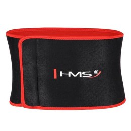 BR163 PAS NA BRZUCH WYSZCZUPLAJĄCY BLACK-RED ONE SIZE HMS