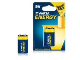 Bateria alkaliczne VARTA Energy 9V 6LR61 (x 1) VARTA