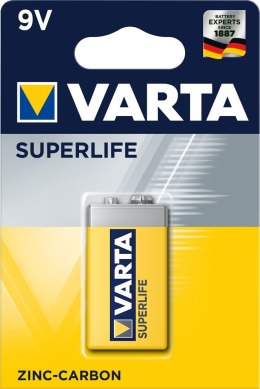 Bateria cynkowo-węglowe VARTA Superlife 9V 6F22 (Zn-C; x 1) VARTA