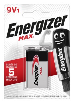 ENERGIZER BATERIA MAX 9V 6LR61. 1 szt. Opakowanie ECO ENERGIZER