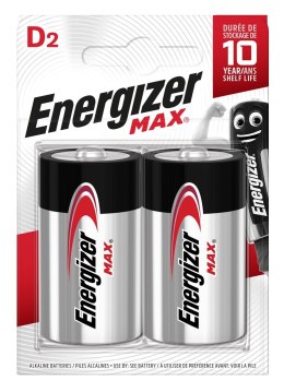 ENERGIZER BATERIA MAX D LR20. 2 szt. Opakowanie ECO ENERGIZER