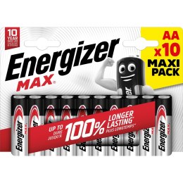 ENERGIZER BATERIE MAX AA LR6 10 SZTUK ECO ENERGIZER