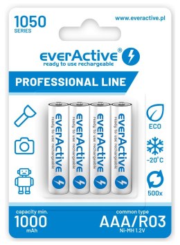 Zestaw akumulatorków everActive Professional line EVHRL03-1050 (1050mAh ; Ni-MH LSD) EverActive