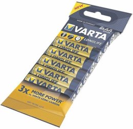 Zestaw baterii alkaliczne VARTA Longlife 4106101328 (x 8) VARTA