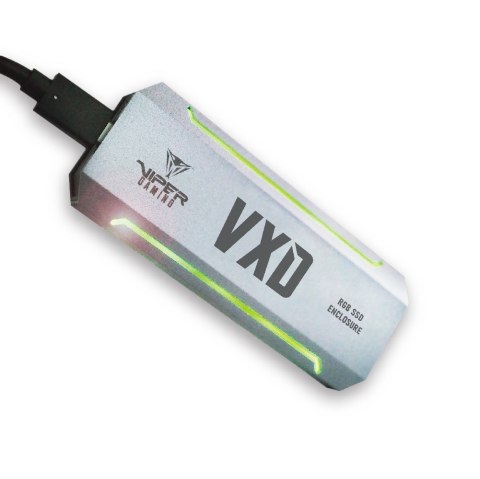 PATRIOT VXD obudowa SSD USB3.2 M.2 NVMe 1.3 do 2TB Aluminium RGB Patriot Memory