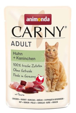 Animonda Carny Adult Pouch Chicken,Rabbit 85g Animonda