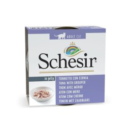 SCHESIR dla kotów Oceanic Adult w Galarecie Tuńczyk z granikiem 85g Agras Pet Foods