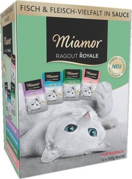 MIAMOR Ragout Royale Multipack w sosie 12x100g Miamor