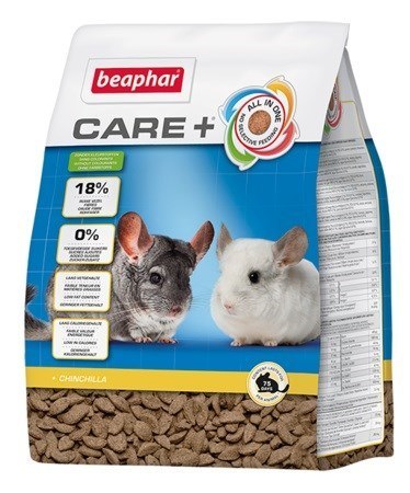 BEAPHAR Care+ - pokarm dla szynszyli - 1,5kg Beaphar