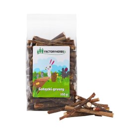 FACTORYHERBS Gałązki gruszy 150g królik i gryzoń Factoryherbs