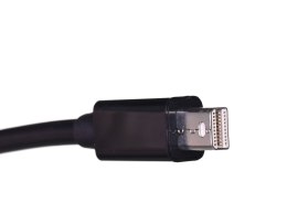 Adapter Lanberg AD-0005-BK (Mini DisplayPort M - HDMI F; 0,20m; kolor czarny) Lanberg