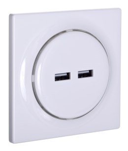 FIBARO Gniazdo USB Walli N USB Outlet FGWU-021 FIBARO