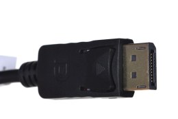 Adapter Lanberg AD-0007-BK (DisplayPort M - DVI-D F; 0,10m; kolor czarny) Lanberg