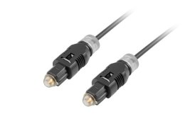 Kabel Lanberg CA-TOSL-10CC-0030-BK (Toslink M - Toslink M; 3m; kolor czarny) Lanberg