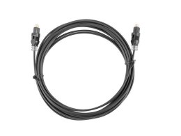 Kabel Lanberg CA-TOSL-10CC-0030-BK (Toslink M - Toslink M; 3m; kolor czarny) Lanberg