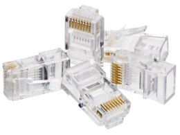 ALANTEC Wtyk RJ45 UTP kat.5e (drut+linka) (op.100 szt) A-LAN