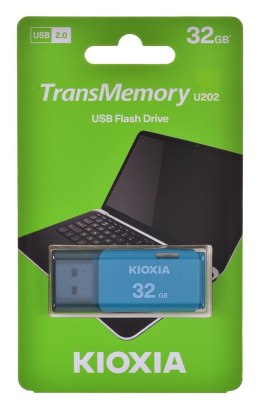 KIOXIA FlashDrive U202 Hayabusa 32GB Aqua KIOXIA