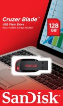 Pendrive SanDisk Cruzer Blade SDCZ50-128G-B35 (128GB; USB 2.0; kolor czarny) SanDisk