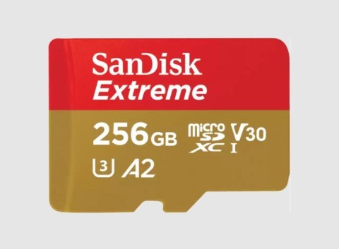 SANDISK EXTREME microSDXC 256 GB 190/130 MB/s A2 SanDisk