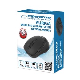 ESPERANZA MYSZ BLUETOOTH 6D AURIGA CZARNA EM128K Esperanza