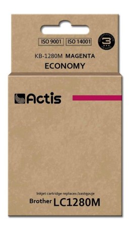 Actis KB-1280M Tusz (zamiennik Brother LC1280M; Standard; 19 ml; czerwony) ACTIS