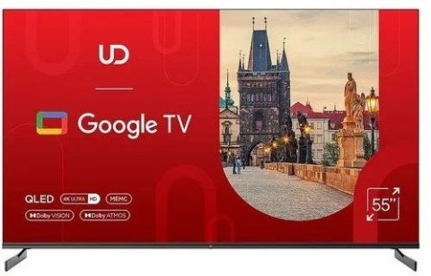 Telewizor 55" UD 55QGU7210S 4K UltraHD, Q-LED, DVB-T/T2/C UD